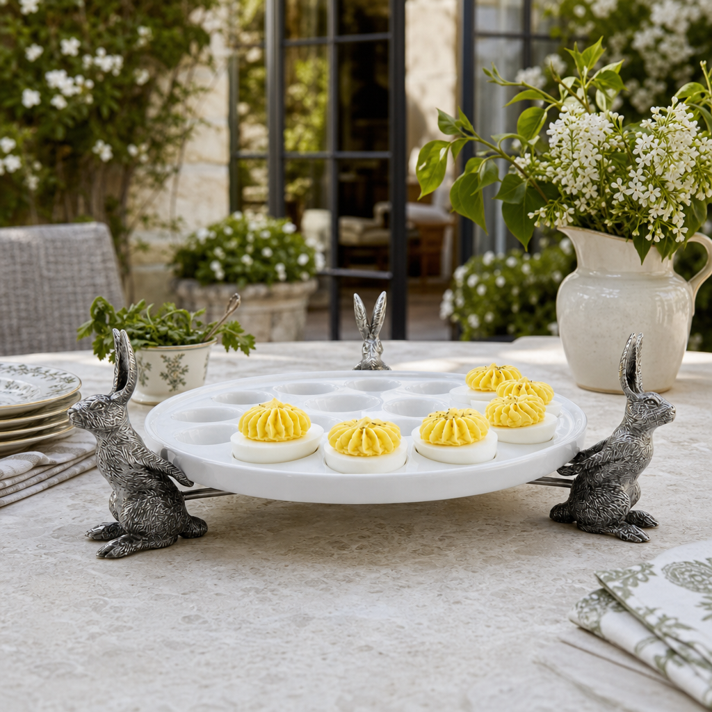 Rabbit Deviled Egg Holder
