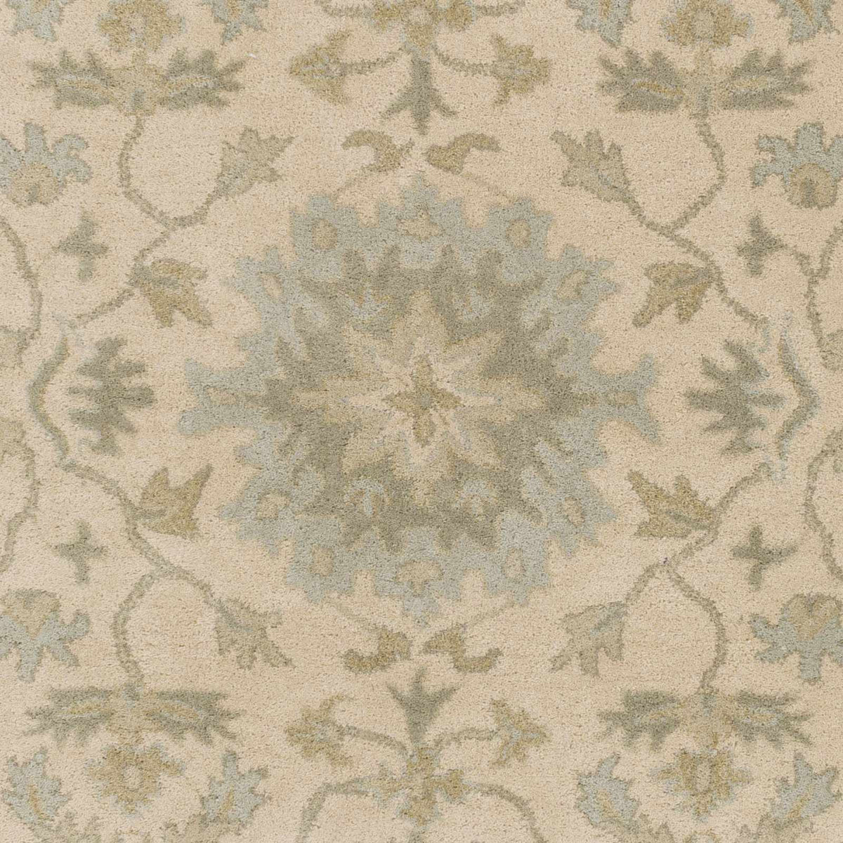Hazen 1197 Hand Tufted Light Beige Wool Rug