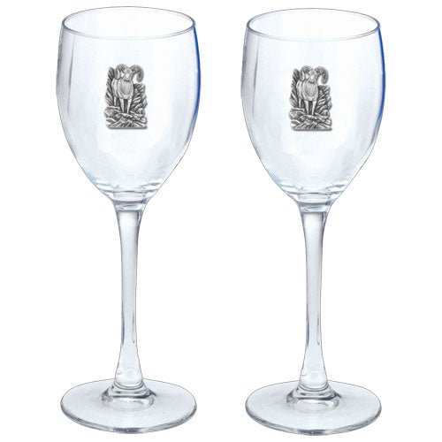 Bighorn Sheep Goblets (Set of 2)