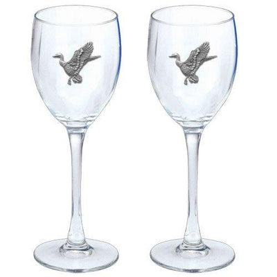 Mallard Ducks Goblets (Set of 2)