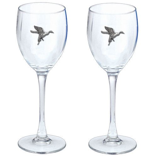 Pintail Duck Goblets (Set of 2)