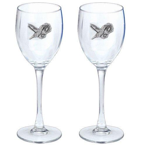 Hummingbirds Goblets (Set of 2)