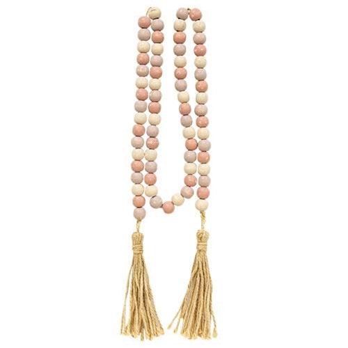 Pastel Spring Wood Bead Garland 60