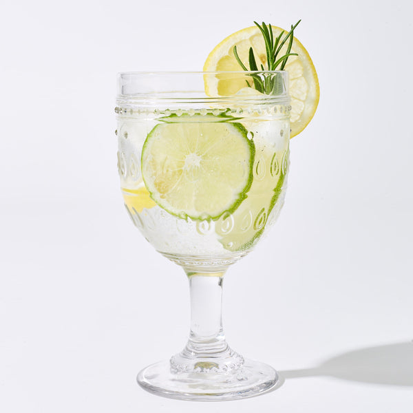 Fez 12oz Glass Goblet, Set of 4