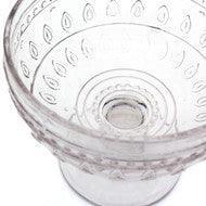Fez 13oz Footed Compote Glass Bowls, Set of 4