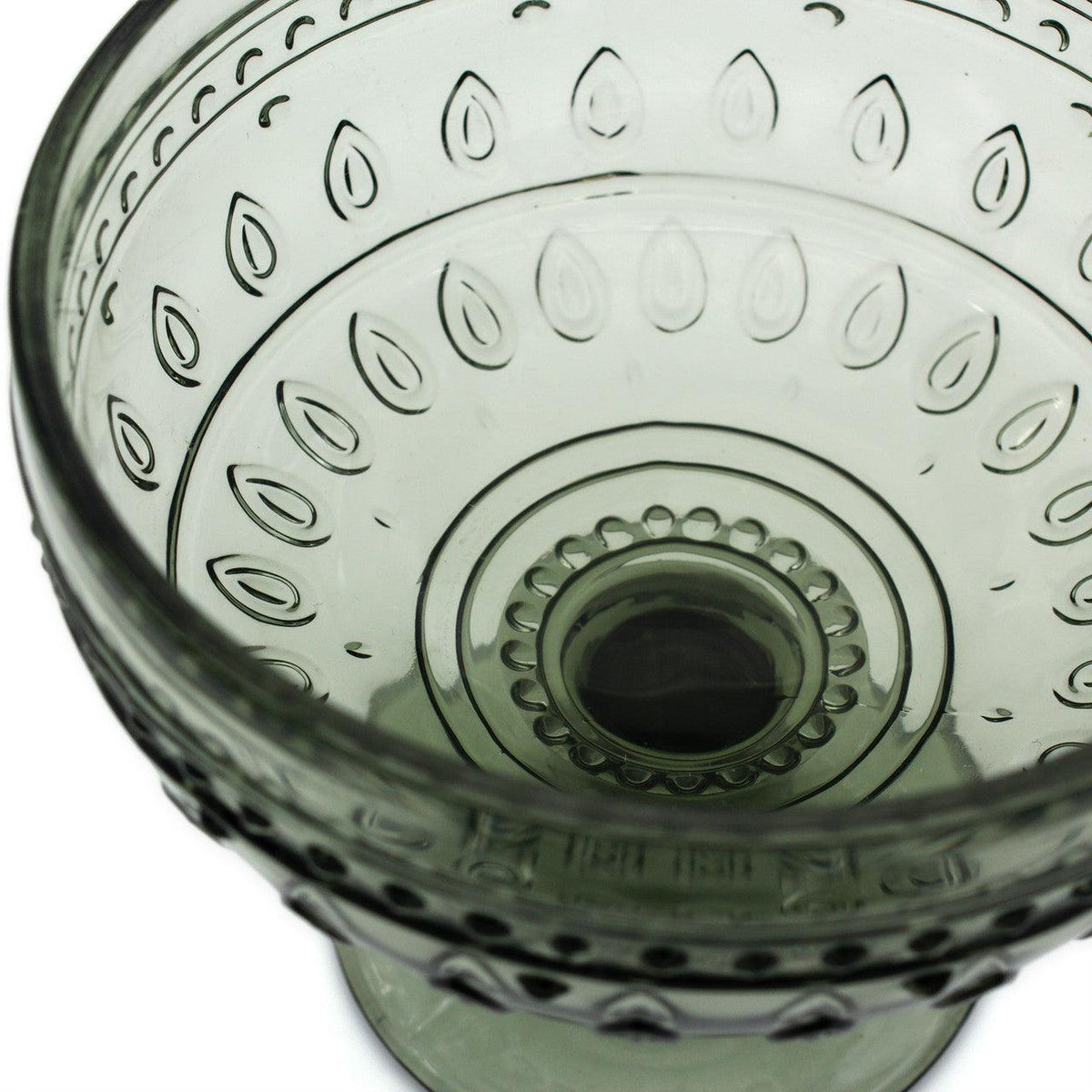 Fez 13oz Footed Compote Glass Bowls, Set of 4