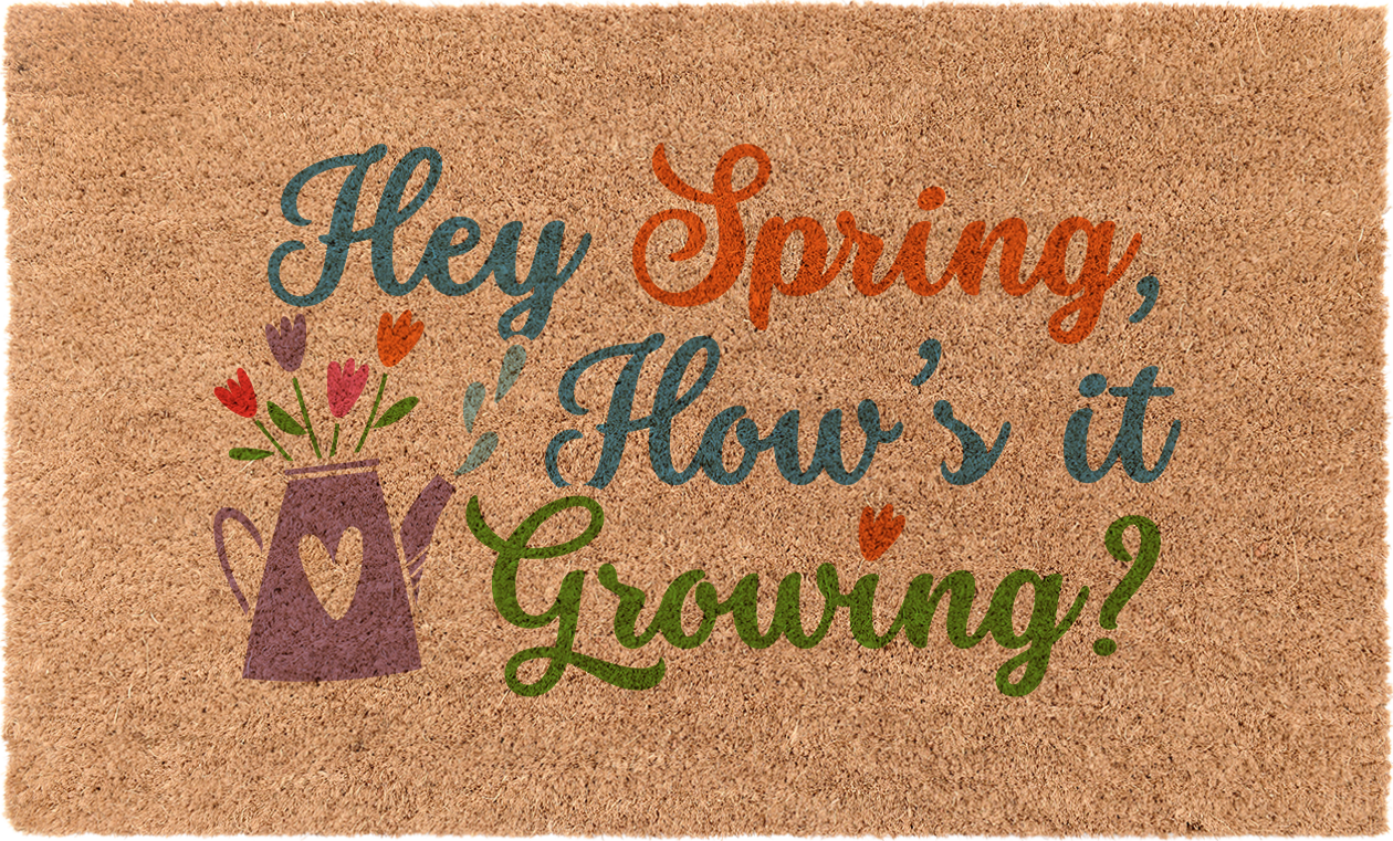 Hey Spring, How's it Growing?