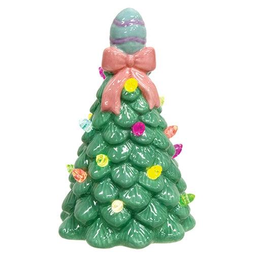 Assorted LED Ceramic Easter Egg Trees