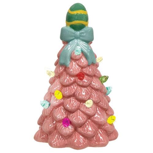 Assorted LED Ceramic Easter Egg Trees