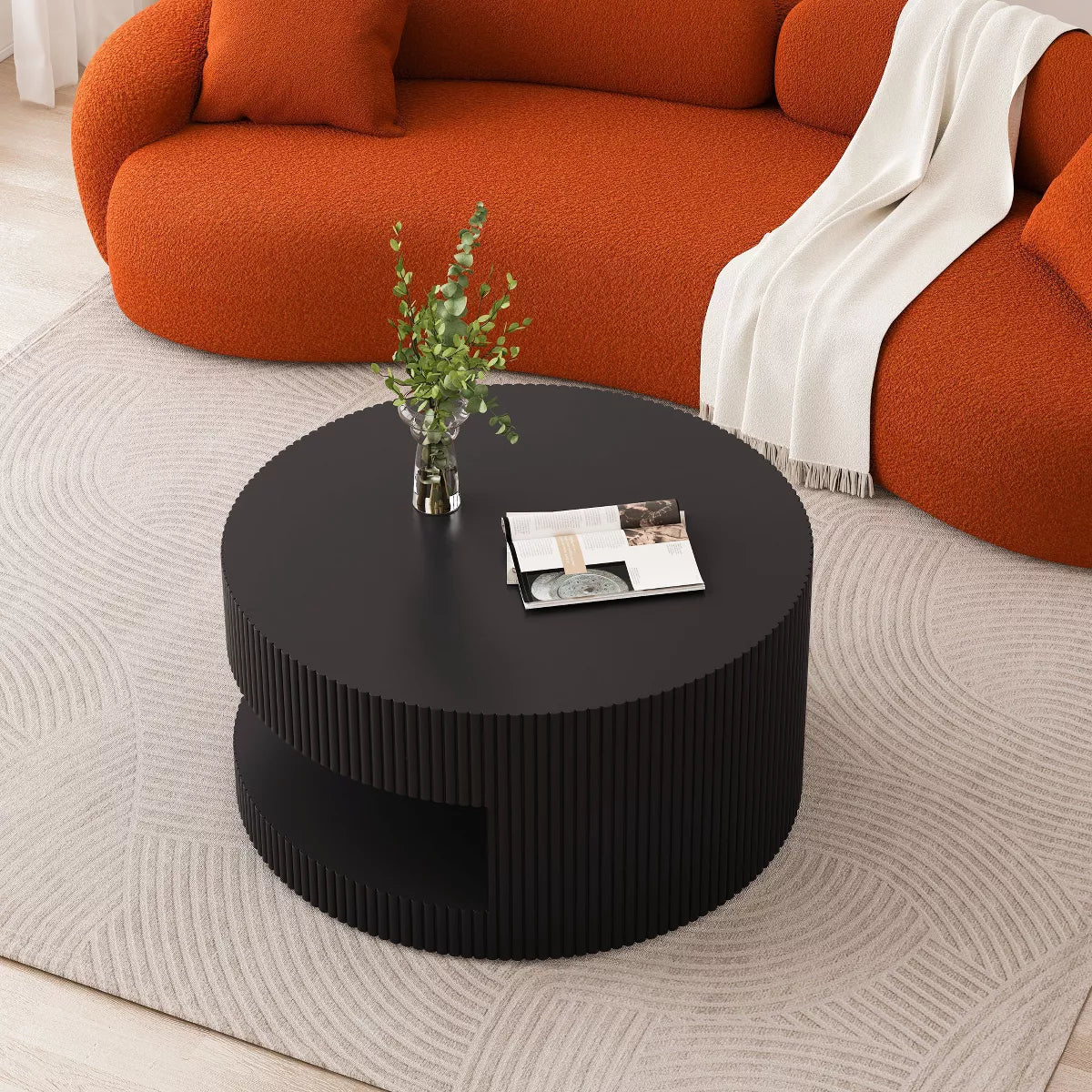 Coffee Table with Storage for Living Room and Bedroom Ennovanest Limited