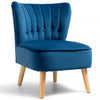 Accent Chair Tufted Velvet