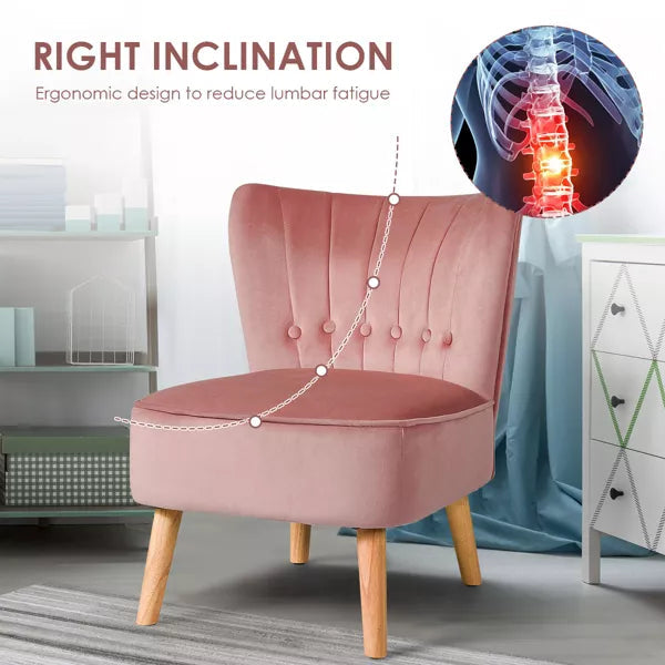 Accent Chair Tufted Velvet Ennovanest Limited