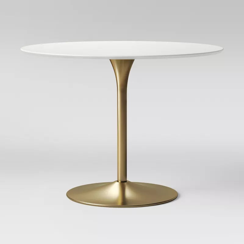 Braniff Round Dining Table Metal Base - Threshold™ Ennovanest Limited