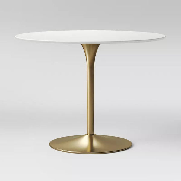 Braniff Round Dining Table Metal Base - Threshold™ Ennovanest Limited