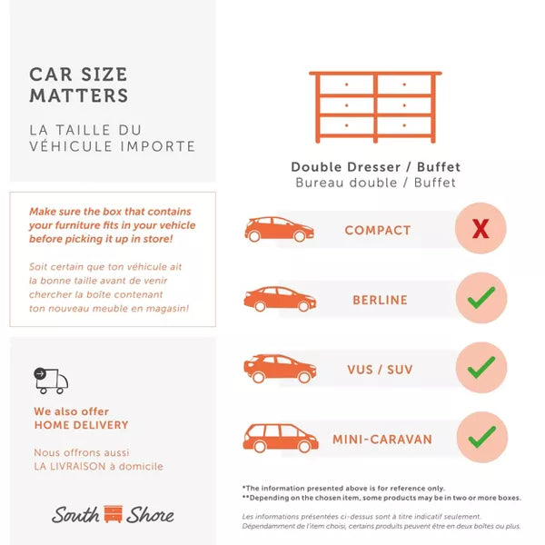 6 Drawer Double Dresser Ennovanest Limited