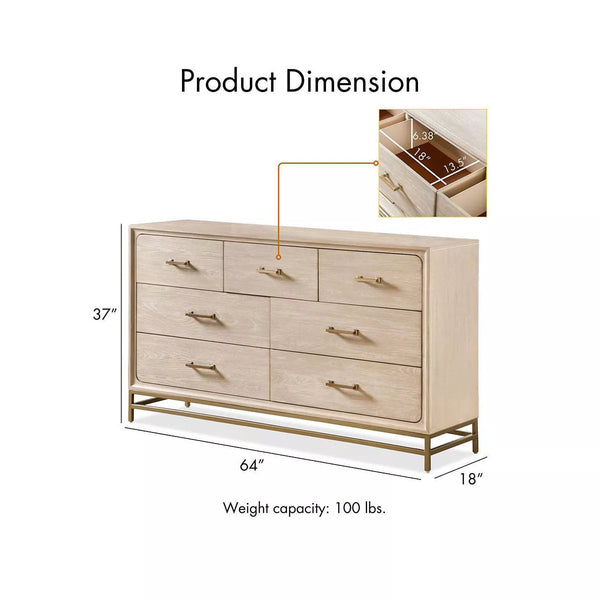 Boho 5 Drawer Oak Ennovanest Limited