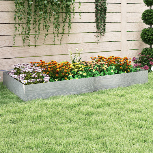 6-Pack 20 FT Galvanized Metal Landscape Edging for Lawn（Patented）