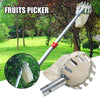 Garden Fruit Picker Head Basket, Fruit Picking, Hand Tools, Catcher for Harvest Picking, Citrus, Pear, Peach, Gardening