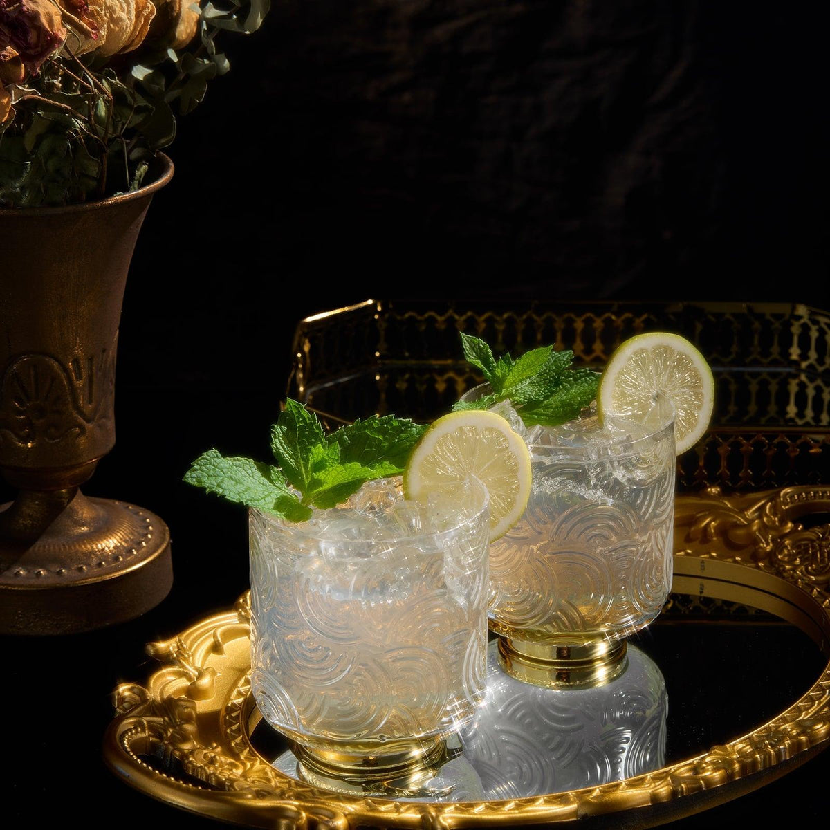 Metropolitan Lowball Glassware, Set of 2