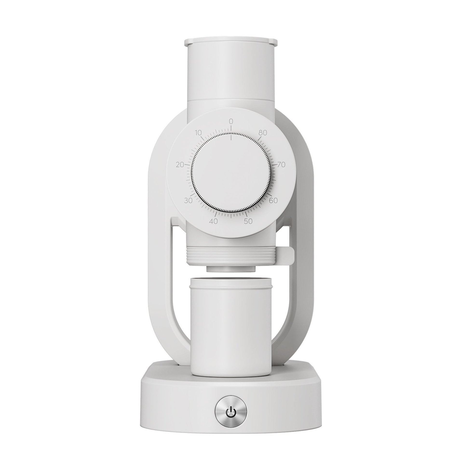 Geimori GU64 Gen2 Single Dose Coffee Grinder with 64mm Flat Burr, Anti-Static Design, Stepless Adjustment, Adjustable RPM, Zero Retention