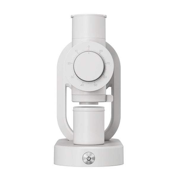 Geimori GU64 Gen2 Single Dose Coffee Grinder with 64mm Flat Burr, Anti-Static Design, Stepless Adjustment, Adjustable RPM, Zero Retention