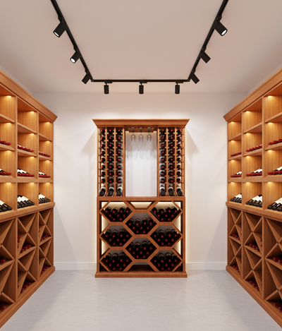 4 Foot Wine Cellar Storage System | 179 Bottle Capacity