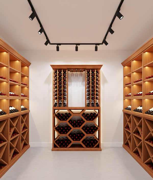 4 Foot Wine Cellar Storage System | 179 Bottle Capacity
