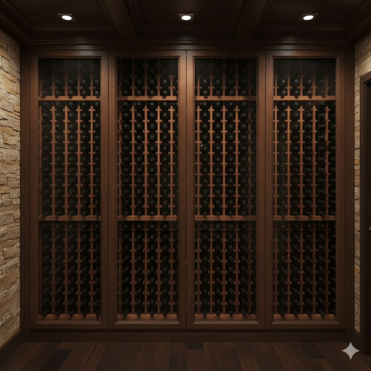 Wine Rack Kit 10 Column Modular Standard Bottle Racking Storage