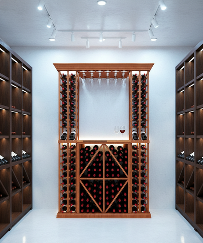 5 Foot Wine Cellar Storage System | 148 Bottle Capacity