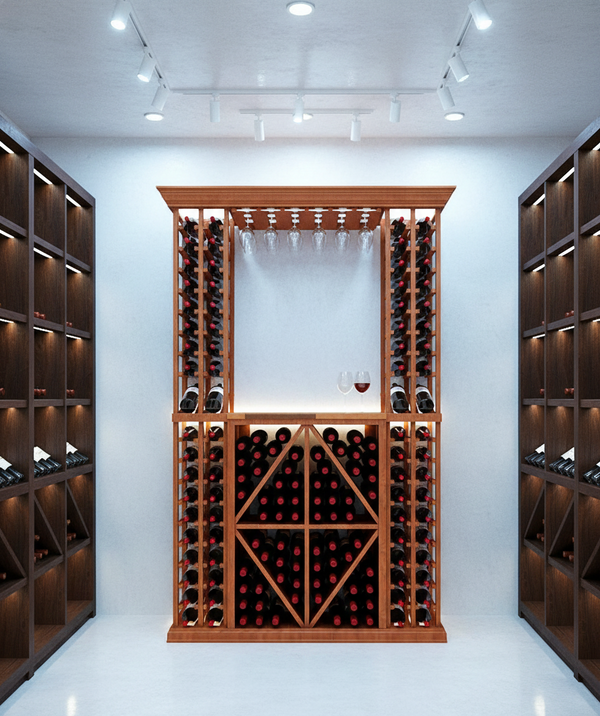 5 Foot Wine Cellar Storage System | 148 Bottle Capacity