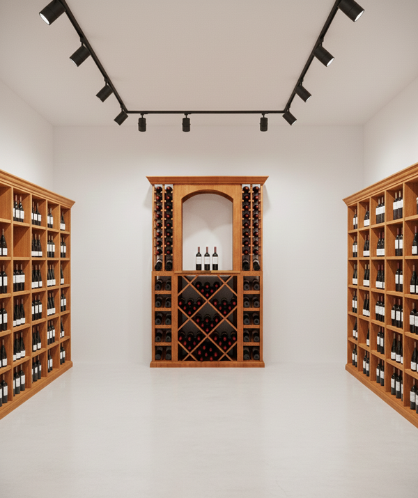 4 Foot Wine Cellar Storage System | 134 Bottle Capacity