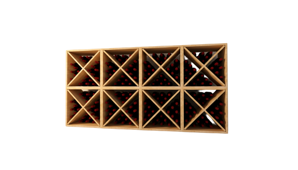 Modular Wine Cube Storage Stackable Design