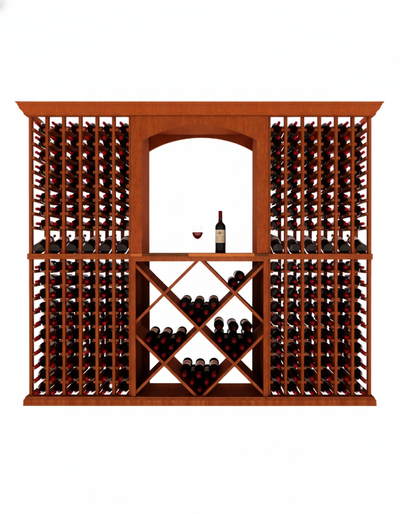 8 Foot Wine Cellar Storage System | 336 Bottle Capacity
