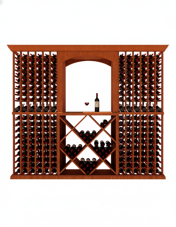 8 Foot Wine Cellar Storage System | 336 Bottle Capacity