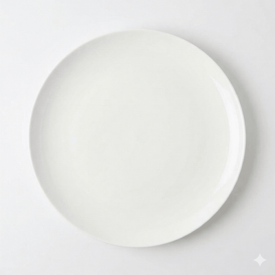 Angelic White Salad Plates-Set Of 4
