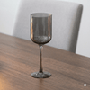 Smoky stemmed Wine Glass - Set of 4