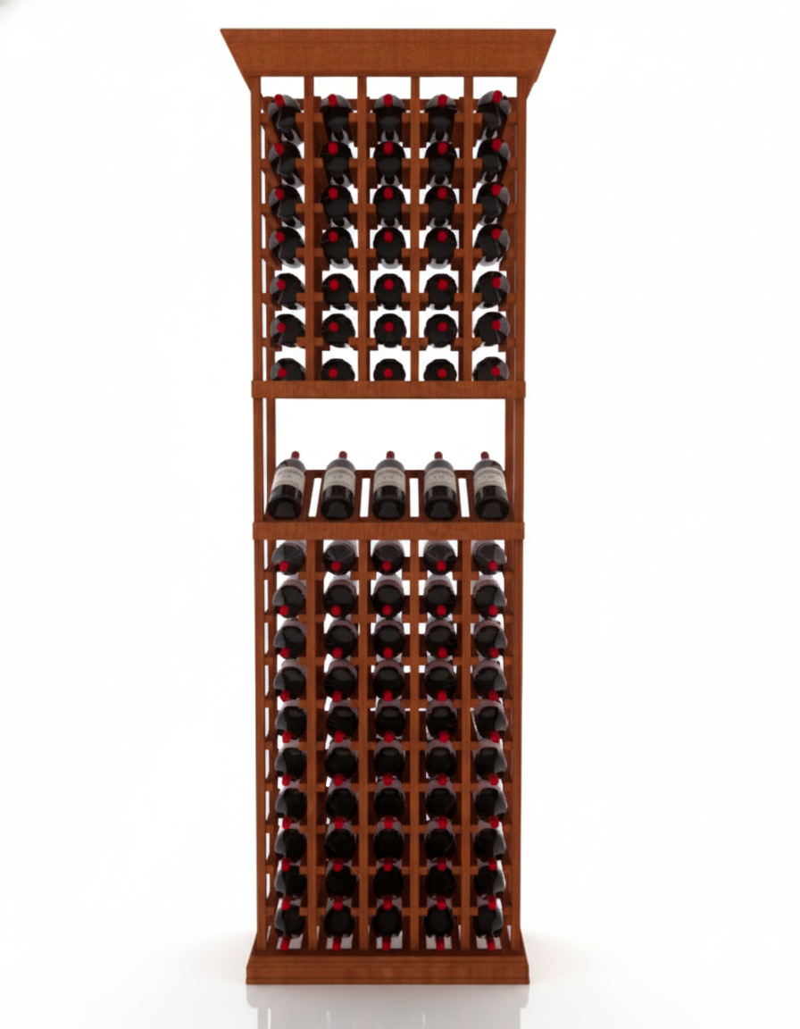 2 Foot Wine Cellar Storage System | 90 Bottle Capacity