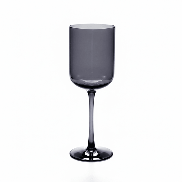 Smoky stemmed Wine Glass - Set of 4