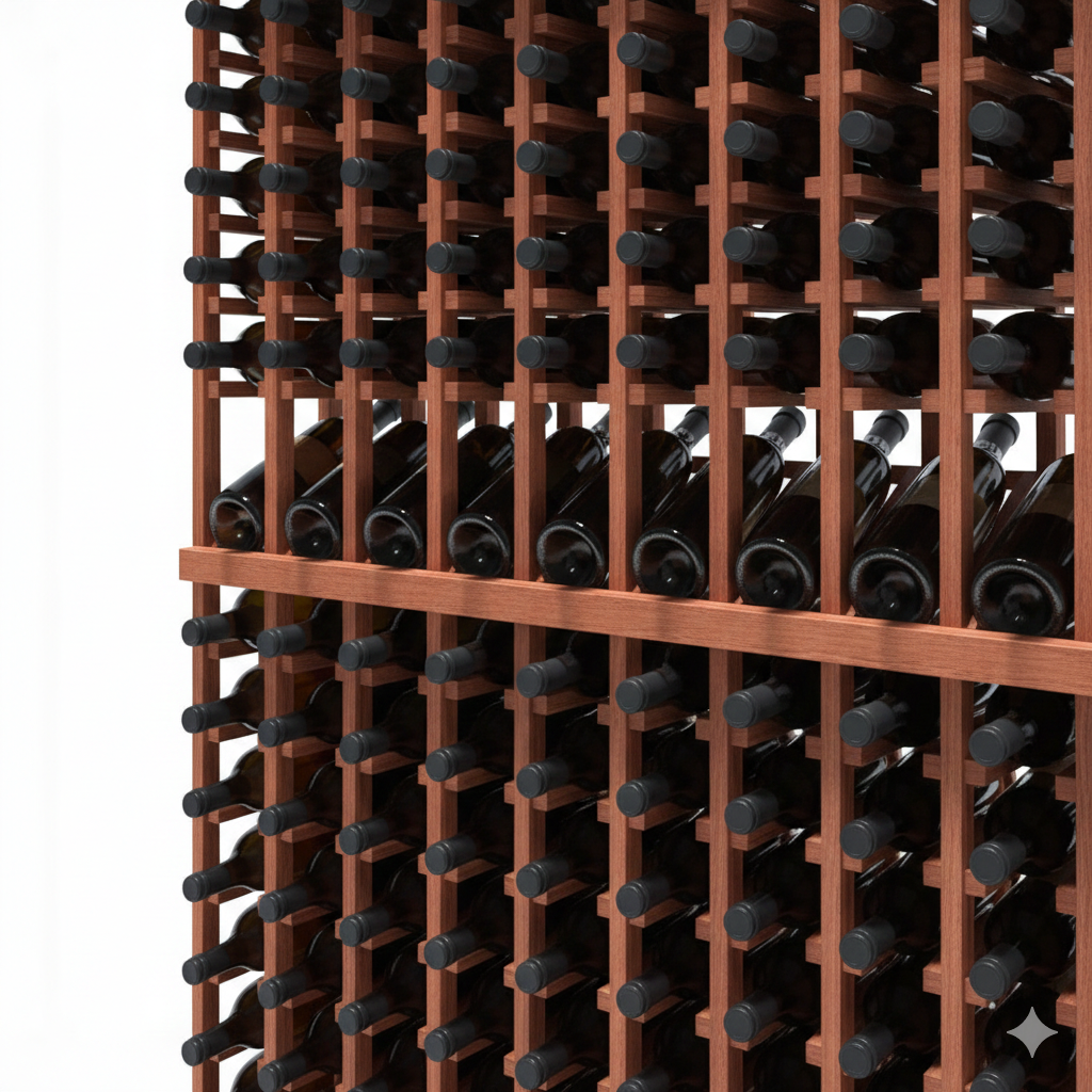 Wine Rack Kit with Display | 230 Bottle 8ft