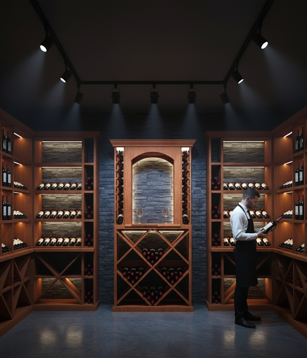 3 Foot Wine Cellar Storage System | 128 Bottle Capacity