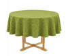 Round Block Print Tablecloths