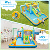 Giant Inflatable Water Slide for Kids Aged 3-10 Years (with 680W Blower)