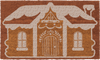 Gingerbread House - 16"x24" / Brown