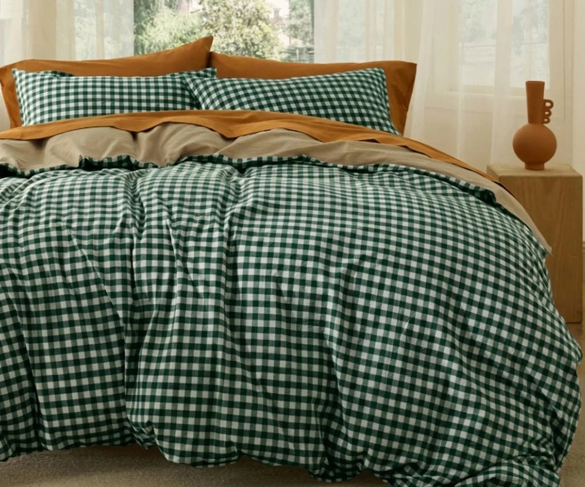 Gingham Duvet Cover