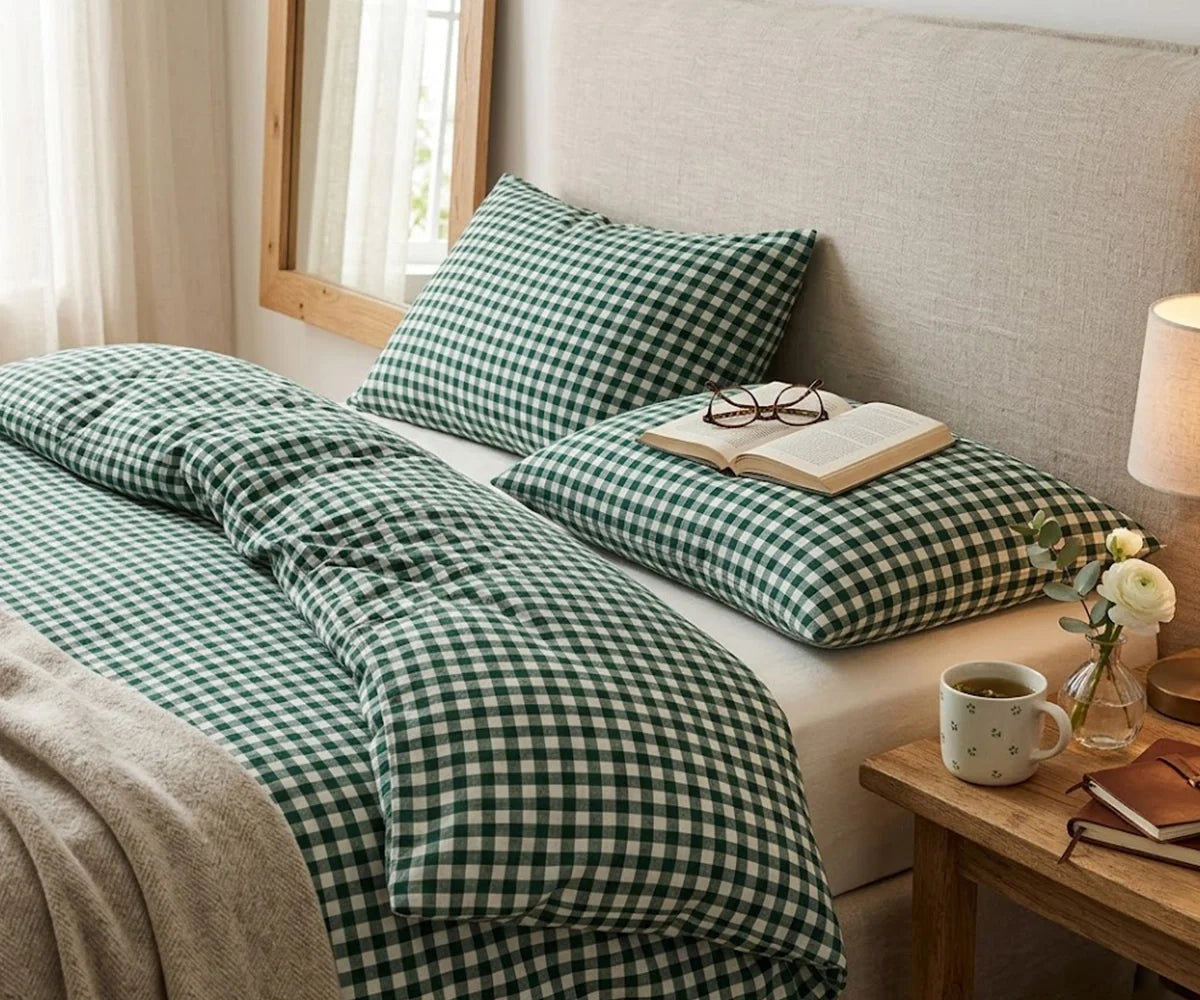 Gingham Duvet Cover