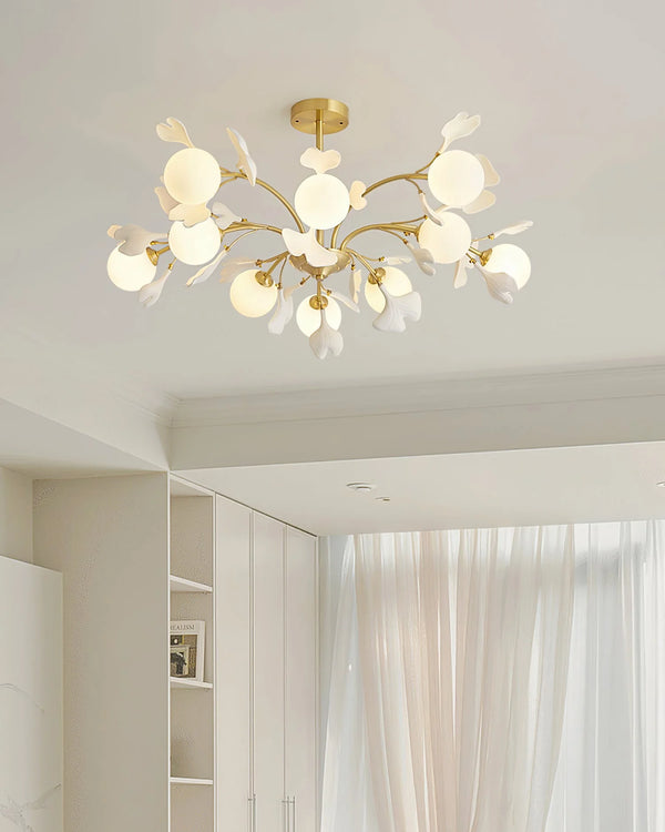 Gingko Chandelier