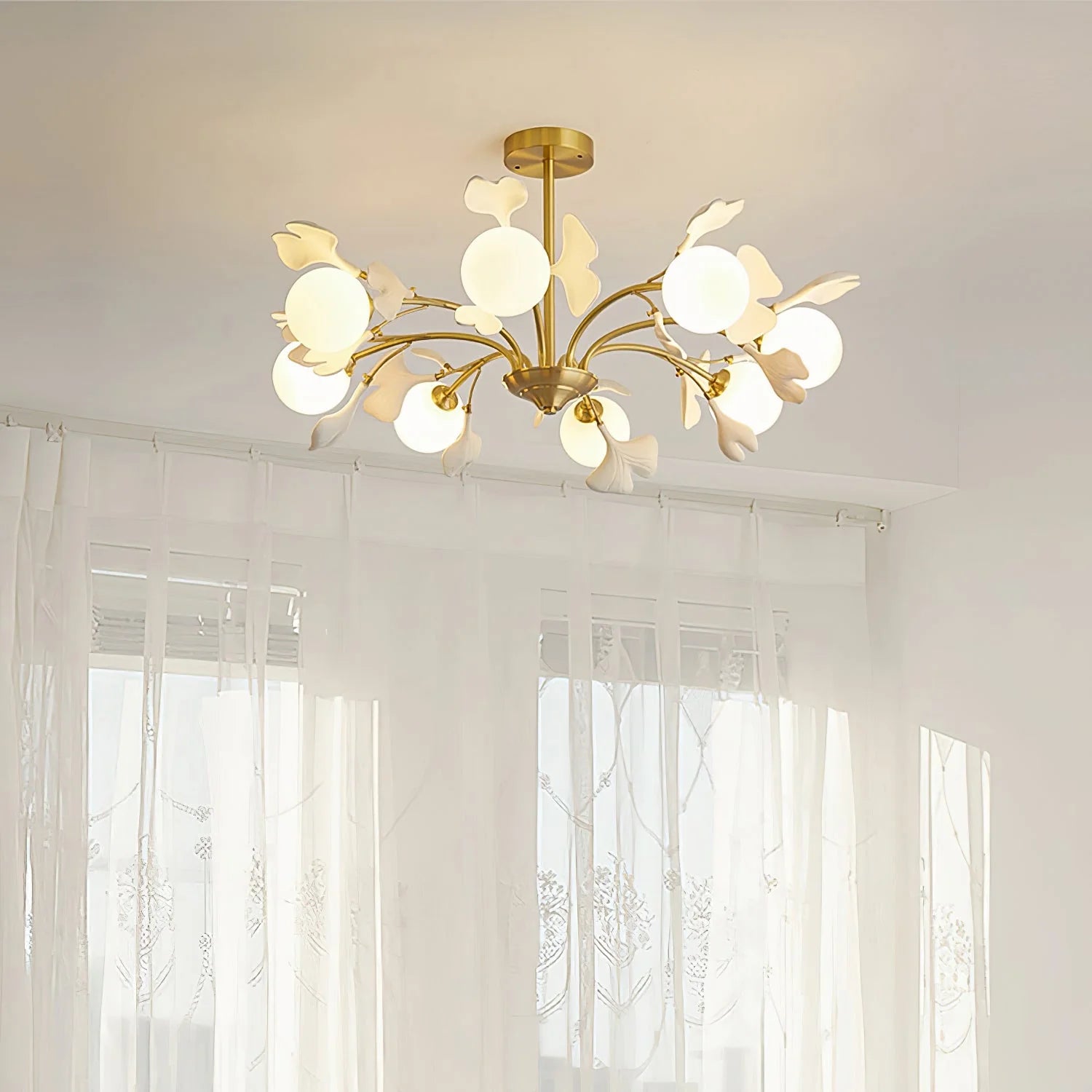 Gingko Chandelier