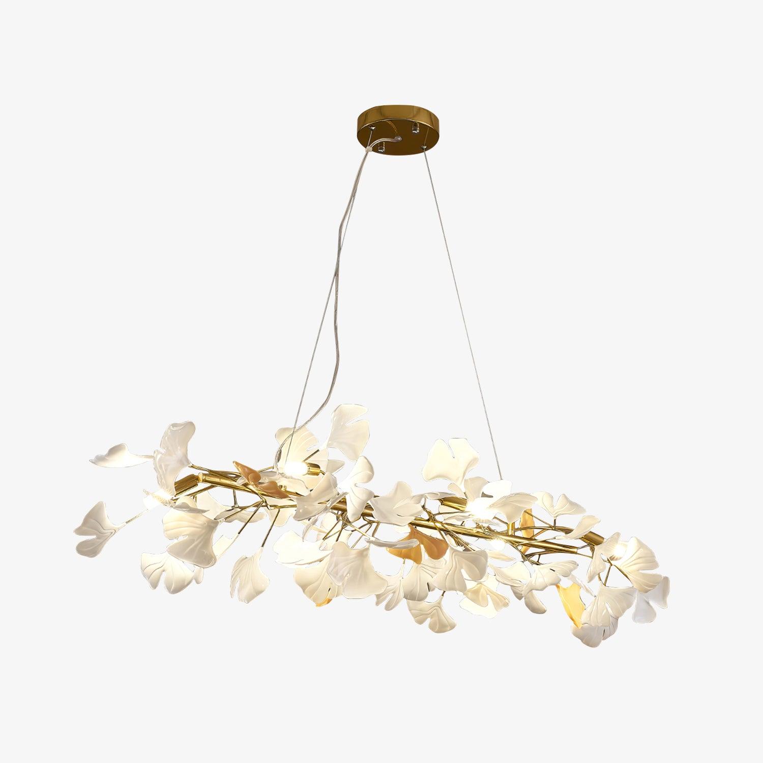 Gingko Ceramic Chandelier M