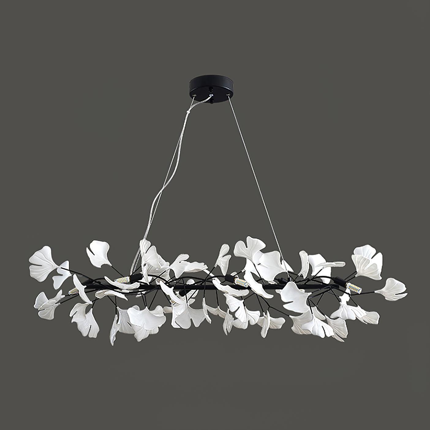 Gingko Ceramic Chandelier M