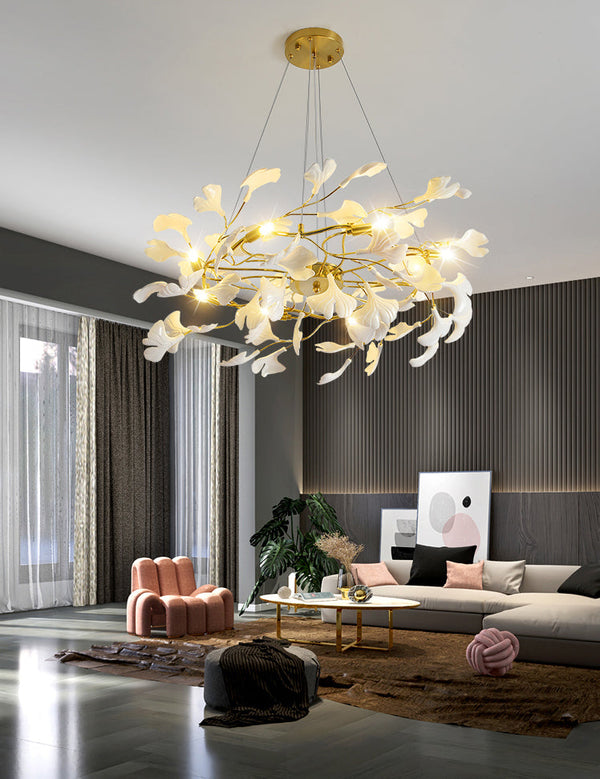 Gingko Chandelier P